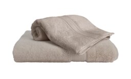 Habitat Cotton Supersoft 2 Pack Hand Towel - Oatmeal - thumbnail 1