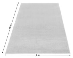 Maestro Plain Purple Short Pile Rug - 150x80cm - thumbnail 2