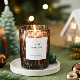 Argos Home Singlewick Candle - Figleaf & Amber - thumbnail 1