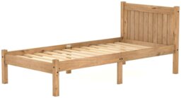 Birlea Rio Single Wooden Bed Frame - Pine - thumbnail 2