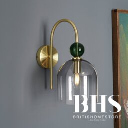 BHS Arezzo Metal Wall Light - Brass - thumbnail 2