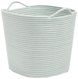 Great Little Trading Company Rope Storage Basket-Sage Green - thumbnail 1