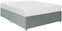 Argos Home Dalham Memory Double Divan Bed - Grey