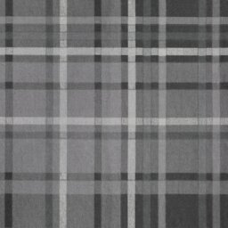 Habitat Traditional Check Eyelet Curtains - Grey - 168x183cm - thumbnail 2