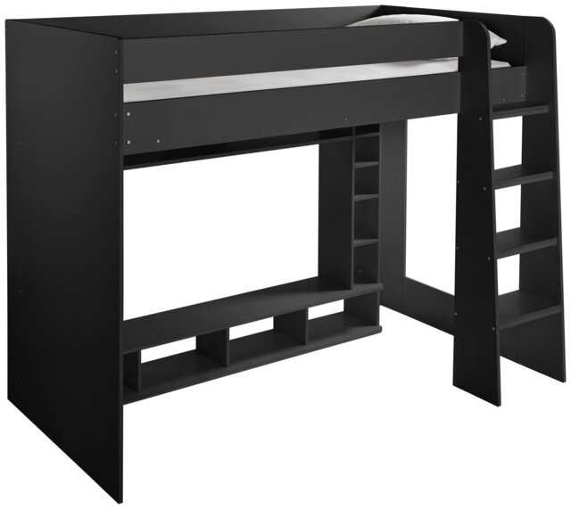 Habitat Gaming High Sleeper and Kids Mattress - Black - image 1