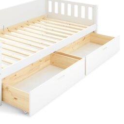 Habitat Kids Ronnie Single Day Bed & Drawer - White - thumbnail 2
