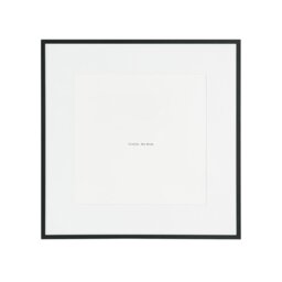 Argos Home Black Aluminium Picture Frame - 30x30cm - thumbnail 2
