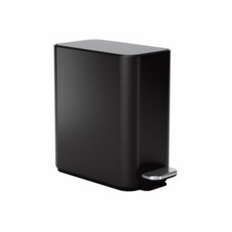 Simplehuman 5L Slim Bathroom Pedal Bin - Black - thumbnail 2