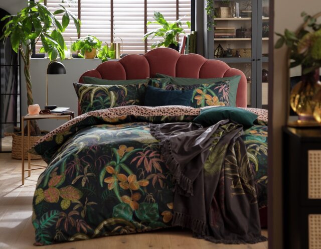 Habitat Botanical Print Multicolor Bedding Set - Kingsize - image 1