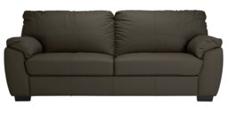 Argos Home Milano Leather 4 Seater Sofa - Chocolate - thumbnail 1