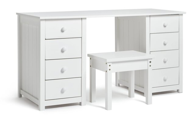 Argos Home New Scandinavia Dressing Table - White - image 1