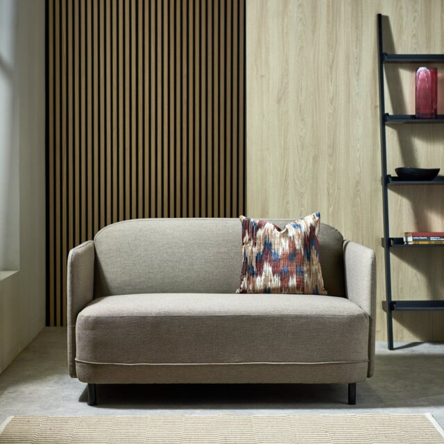 Habitat Mina Fabric 2 Seater Sofa in a Box - Grey - image 1