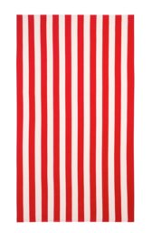 Habitat Stripe XL Beach Towel - Red & White - thumbnail 2