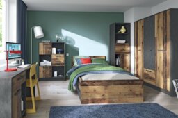 Nubi Deep Bookcase - Wood