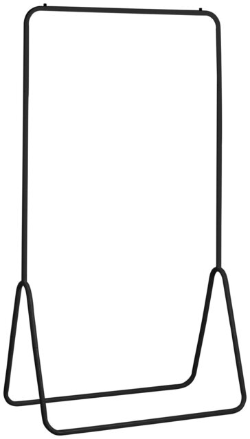 Habitat Arnie Clothes Rail - Black - image 1