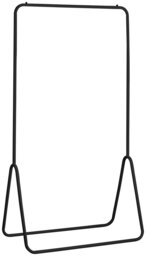 Habitat Arnie Clothes Rail - Black - thumbnail 1