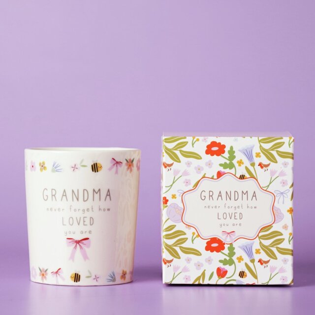 Widdop Love Life Scented Ceramic Candle 190G - Grandma - image 1
