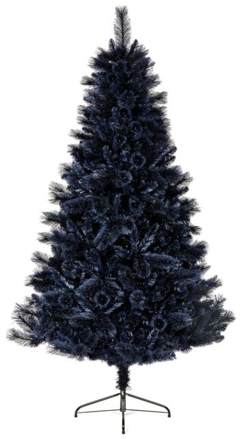 Premier Decorations 6ft Fir Christmas Tree - Midnight Blue - image 1