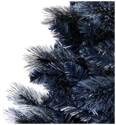 Premier Decorations 6ft Fir Christmas Tree - Midnight Blue - thumbnail 2