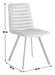 Argos Home Keaton Pair of Velvet Dining Chairs - Charcoal - thumbnail 2