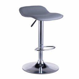 Dorel Ohio Faux Leather Bar Stool - Grey - thumbnail 2