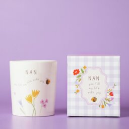 Widdop Love Life Ceramic Message Candle 190G - Nan - thumbnail 1