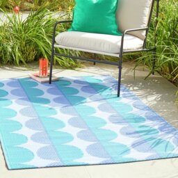 Habitat Scandi Outdoor Rug - thumbnail 1