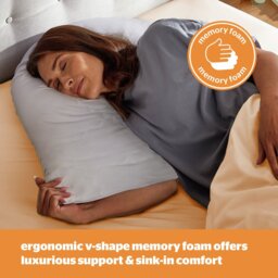 Silentnight Impress Memory Foam V Shaped Support Pillow - thumbnail 2