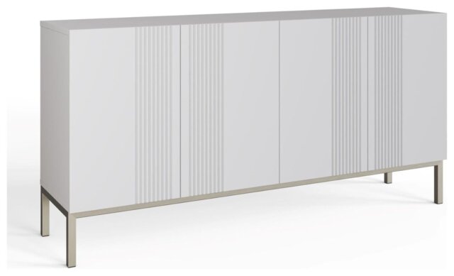Frank Olsen Iona 4 Door Sideboard - White - image 1