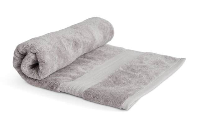 Habitat Egyptian Cotton Bath Towel - Silver - image 1