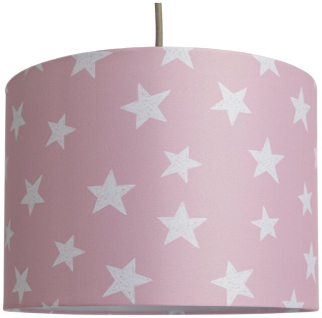 Argos Home Kids Pink Little Star Lampshade - 25cm - image 1