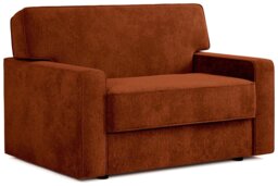Jay-Be Linea Fabric Cuddle Chair Sofa Bed - Orange - thumbnail 1