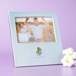 """Widdop Love Life Ceramic Photo Frame 4"""" x 6"""" - Dad""" - thumbnail 1