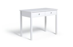 Habitat Brooklyn 2 Drawer Desk - White