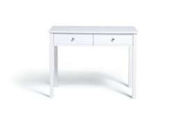 Habitat Brooklyn 2 Drawer Desk - White - thumbnail 2