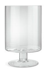 Argos Home Large Hurricane Candle Holder With Glass Foot