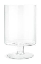Argos Home Large Hurricane Candle Holder With Glass Foot - thumbnail 2