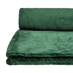 Argos Home Large Fleece Throw - Emerald - 200x220cm - thumbnail 2