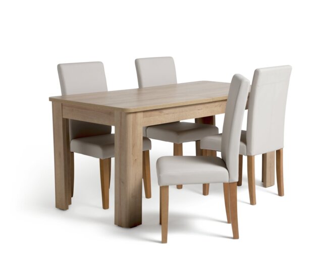 Oak Dining Room White Dining Chairs Argos Oak Dining Table Junior