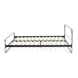 Habitat Albers Steel Kingsize Bed Frame - Nickle - thumbnail 2