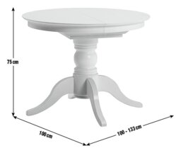 Habitat Otis Extending 4 - 6 Seater Dining Table - Grey - thumbnail 2