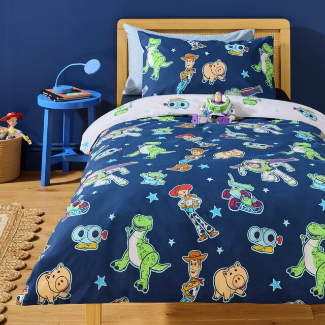 Pixar Toy Story Blue Kids Bedding Set - Toddler - image 1