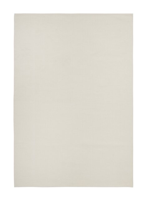 Argos Home Plain Cream Cotton Rug - 120x170cm - image 1