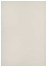 Argos Home Plain Cream Cotton Flatweave Rug - 120x170cm - thumbnail 2