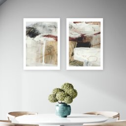 East End Prints Paint Abstract Art Print - A2 - thumbnail 1