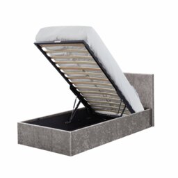 Argos Home Heathdon Single End Lift Ottoman Bed - Silver - thumbnail 2