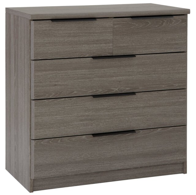 Argos Home Hallingford 5 Drawer Chest - Grey Oak Effect