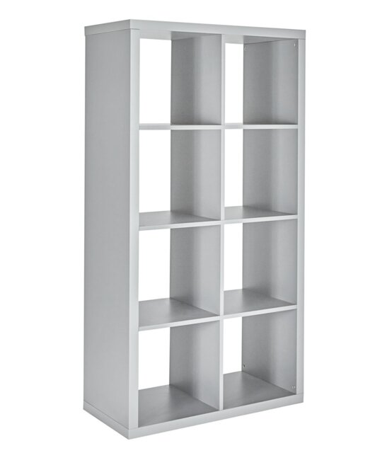 Habitat Squares Plus 8 Cube Storage Unit - Grey - image 1