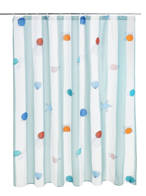 Argos Home Under the Sea Shower Curtain - Multicoloured - image 1