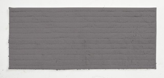 Habitat Quick Dry Dark Grey Bath Runner - 40x100cm - image 1